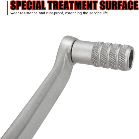 Motorcycle Rear Brake Lever Foot Brake Lever Assembly Compatible with CFMOTO 450SS/450NK 2023 2024 2025 2026,6AQV-080300-1000-0VR00,CFMOTO 450SS Accessories,CFMOTO 450 NK Accessories in Saudi Arabia