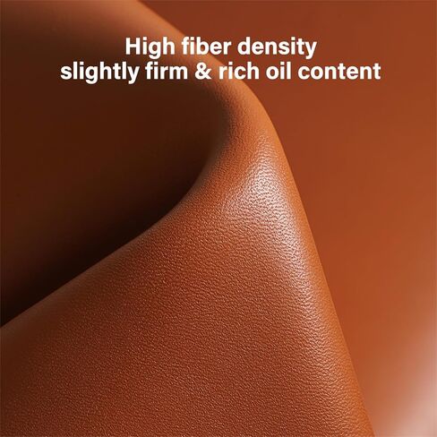 WUTA Full Grain Natural Vegetable Tanned Cowhide DIY Pre-Cut Vachetta Leather Genuine Leather Craft Material Handmade Bag Wallet (Natural, Irregular 1 feet) in Saudi Arabia