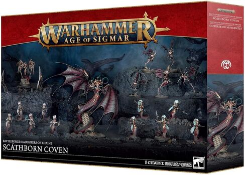 ورشة الألعاب Warhammer Age of Sigmar: Daughters of Kaine - Scathborn Covern Battleforce in Kuwait