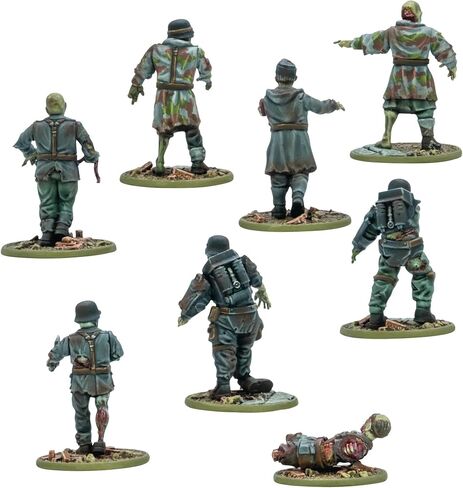 Totenkorps Horde - منمنمات بلاستيكية للمحور لـ Konflikt 47 منمنمات بمقياس 28 مم مفصلة للغاية من Warlord Games in Kuwait