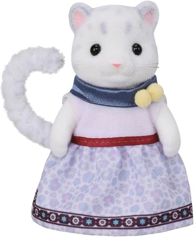 Sylvanian Families - 5814 Snow Leopard Family, Playset with Animal Figure, Velvety Animal Figures, Leopards, Toys for Children Aged 3 and Up in Saudi Arabia