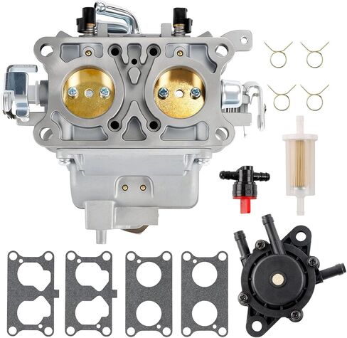 المكربن ​​متوافق مع محركات كاواساكي FD730V FD730VAS FD731V FD731VAS، يستبدل الكربوهيدرات #15003-2972،15003-2974، 15004-2063، مع حشوات ومشابك فلتر الوقود لمضخة الوقود in Kuwait
