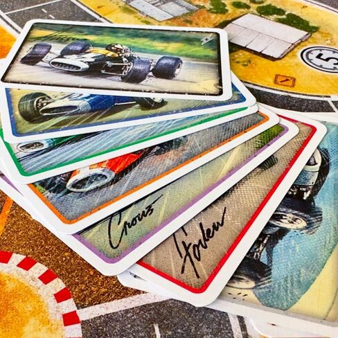 Asmodee Heat: Legends Board Game Expansion - 6 برامج تشغيل أوتوماتيكية جديدة للعب الفردي ومتعدد اللاعبين، متعة عائلية للأطفال والكبار، للأعمار من 10 سنوات فما فوق، 1-5 لاعبين، 60 دقيقة من اللعب in Kuwait