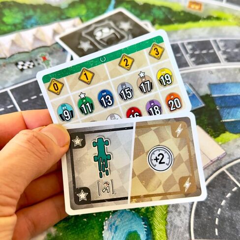Asmodee Heat: Legends Board Game Expansion - 6 برامج تشغيل أوتوماتيكية جديدة للعب الفردي ومتعدد اللاعبين، متعة عائلية للأطفال والكبار، للأعمار من 10 سنوات فما فوق، 1-5 لاعبين، 60 دقيقة من اللعب in Kuwait