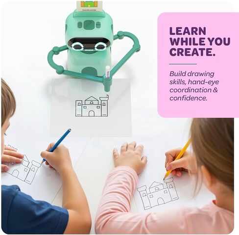 مجموعة رسم Scribbly للأطفال من Dan&Darci - هدايا عيد ميلاد فتاة تبلغ من العمر 4 5 6 7 8 9 سنوات - ألعاب للفتيات من سن 6 إلى 8 سنوات - أفكار هدايا - هدية فتاة تبلغ من العمر 7 سنوات - ألعاب للفتيات بعمر 5 سنوات in Kuwait