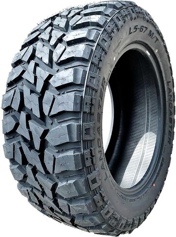 Lancaster LS-67 M/T Mud Off-Road Light Truck Radial Tire-35X12.50R15LT 35X12.50X15 35X12.50-15 113Q Load Range C LRC 6-Ply BSW Black Side Wall in Saudi Arabia