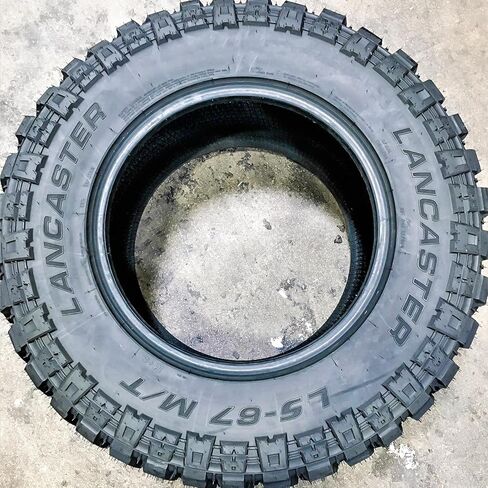 Lancaster LS-67 M/T Mud Off-Road Light Truck Radial Tire-35X12.50R15LT 35X12.50X15 35X12.50-15 113Q Load Range C LRC 6-Ply BSW Black Side Wall in Saudi Arabia