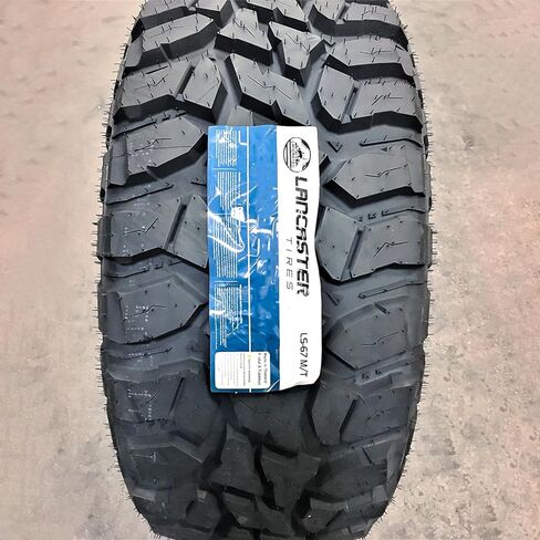 Lancaster LS-67 M/T Mud Off-Road Light Truck Radial Tire-35X12.50R15LT 35X12.50X15 35X12.50-15 113Q Load Range C LRC 6-Ply BSW Black Side Wall in Saudi Arabia