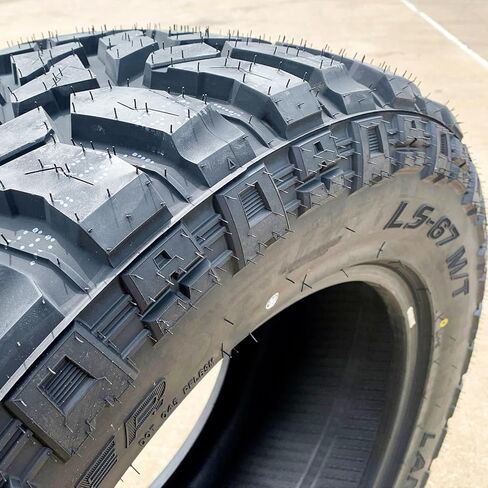 Lancaster LS-67 M/T Mud Off-Road Light Truck Radial Tire-35X12.50R15LT 35X12.50X15 35X12.50-15 113Q Load Range C LRC 6-Ply BSW Black Side Wall in Saudi Arabia