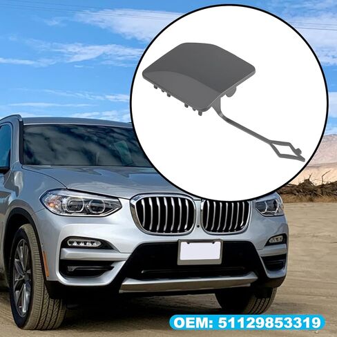 Car Rear Bumper Tow Hook Cover 51129853319 Compatible with BMW X3 G01 2022 2023 in Kuwait