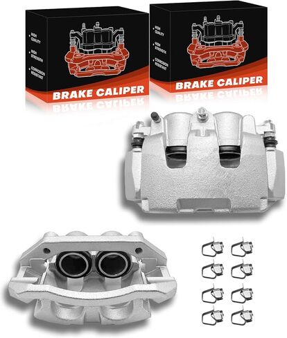 TOVASTY 2PC Set Brake Caliper Left & Right Front Side Set Compatible With Dodge and Chrysler models, 2009-2018 Ram 1500, 2009-2011 Dakota, 2007-2009 Durango in Saudi Arabia