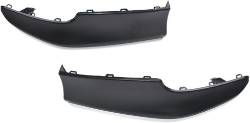مصد الشفاه الأمامي، متوافق مع 2011-2013 Toyota Corolla PP Factory Style Front Bumper Lips Spoiler Air Dam Chin Protector Kit قطعتان، يستبدل # 7685102909، 7685202908 in Kuwait