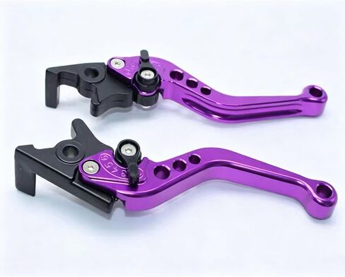 1 Pair Motorcycle Brake Lever for Suzuki GSX1300R Hayabusa 2021-2026, Aluminum Alloy Clutch Lever Double Disc Brake Handle Durable Accessories in Saudi Arabia
