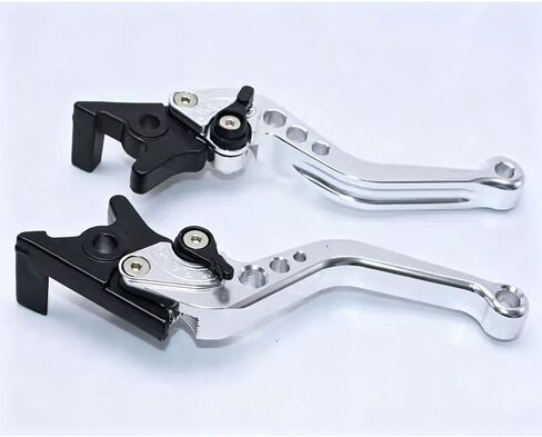 1 Pair Motorcycle Brake Lever for Suzuki GSX1300R Hayabusa 2021-2026, Aluminum Alloy Clutch Lever Double Disc Brake Handle Durable Accessories in Saudi Arabia
