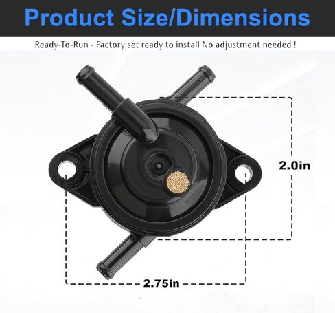 Fuel Pump for John Deere Zero Turn Mower Z445 Z465 Z645 Z655 Z665 Z910A Z920A Z920M Z920R in Saudi Arabia