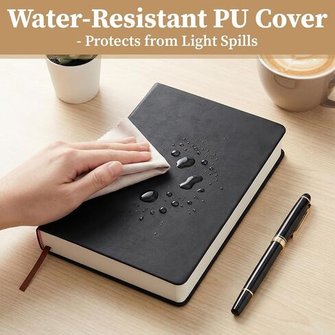 A5 Thick Sketchbook, 660 Pages Blank 80GSM Paper Lay-Flat Notebook, Soft Faux Leather Sketchbook for Drawing Charcoal Pencil, Inks Pen, Colored Pencil, Acrylic Marker, Oil Pastel in Saudi Arabia