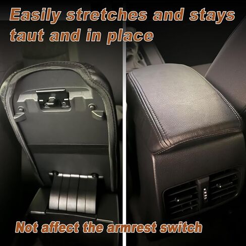 Console Armrest Cover for toyota Corolla Cross 2026 2022-2025 Accessories,Center Console Middle Lid Pad Protector for Corolla Cross 2022 Anti-Scratch Leather Armrest Pad Protector Interior in Saudi Arabia
