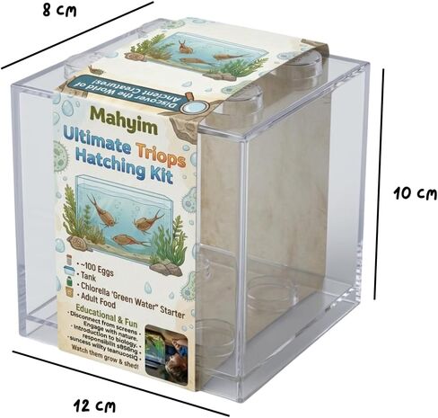 Ultimate Triops Hatching Kit - Complete Aquarium Set - HIGH-Success Rate - in Saudi Arabia