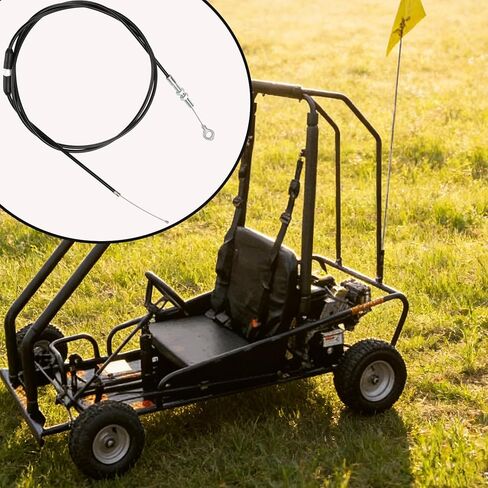 كابل خانق Go Kart 75 بوصة لـ VM22 VM24 PZ27 Predator 212cc 196cc GX160 GX200 6.5hp محرك Manco American Sportworks Yerf Dog Buggy Go Cart قطع غيار جزازة العشب in Kuwait