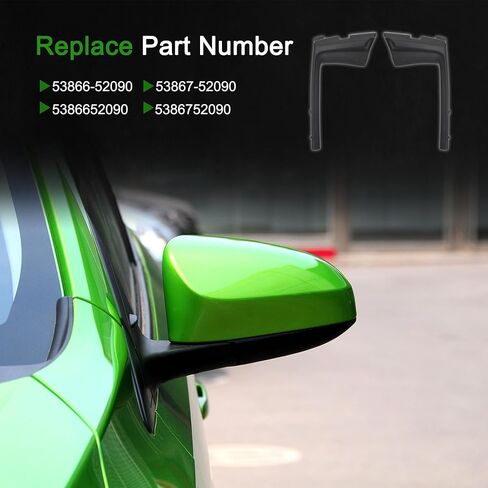 2Pcs Windshield Wiper Cowl Trim Cover Left and Right Side 53867-52090 53866-52090 Compatible with 2012-2014 Toyota Yaris CE LE SE Hatchback in Kuwait