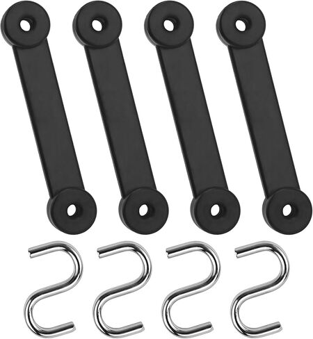 604475 Bungee Straps, Lawn Mower Bagging System Bungee Straps Replacement – Heavy Duty Rubber Tie Down Straps for Grass Catcher Frame 4-Pack in Saudi Arabia