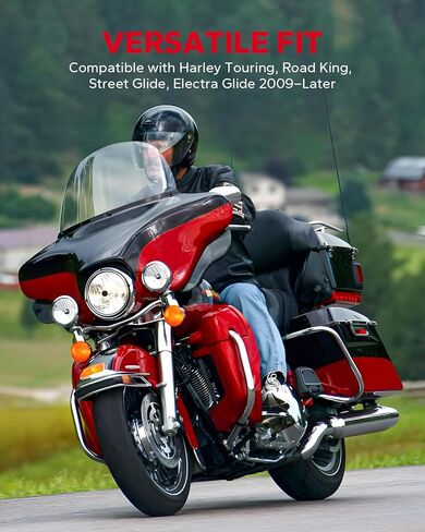 Amazicha Heat Deflector Mid Frame Air Deflectors Compatible for Harley Touring Street Glide Electra Glide Road Glide Tri Glide Road King CVO Ultra Limited 2009-2024 in Kuwait