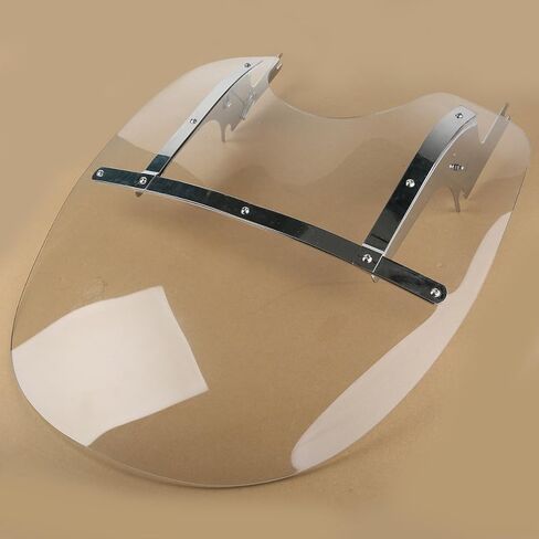 TCT-MOTORPARTS PC زجاج أمامي شفاف يناسب موديلات 1994-2025 Road King FLHRS FLHRXS in Kuwait
