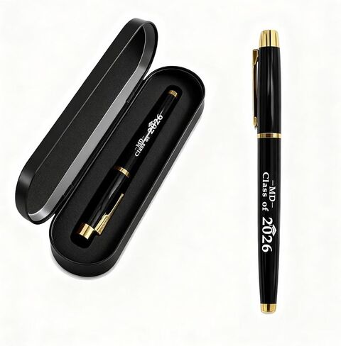 Female Doctor Graduation Gift – MD Class of 2026 Gel Pen Gift Set for Female Doctor Graduates, Medical School Graduation Gifts for Medical Students Women Physicians in Kuwait