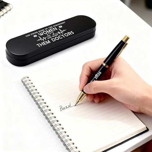 Female Doctor Graduation Gift – MD Class of 2026 Gel Pen Gift Set for Female Doctor Graduates, Medical School Graduation Gifts for Medical Students Women Physicians in Kuwait