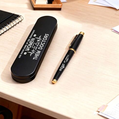 Female Doctor Graduation Gift – MD Class of 2026 Gel Pen Gift Set for Female Doctor Graduates, Medical School Graduation Gifts for Medical Students Women Physicians in Kuwait