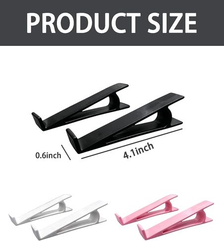 Keyboard Riser for Office Typing Comfort, Universal Keyboard Feet & Laptop Stand for Desk, Manual Keyboard Support for Mechanical and Slim Keyboards, 3-Color Set (Pink, Black, White) in Saudi Arabia