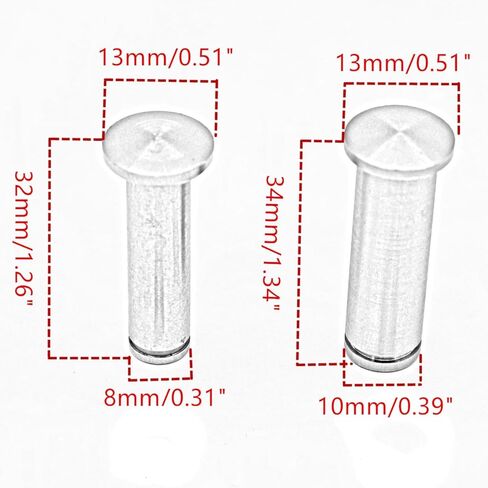 Brake Clutch Lever Pivot Pin Set compatible with Harley Touring and Trike Models 2008-2013, Road King 2008-2016, Hand Lever Replacement Parts in Saudi Arabia