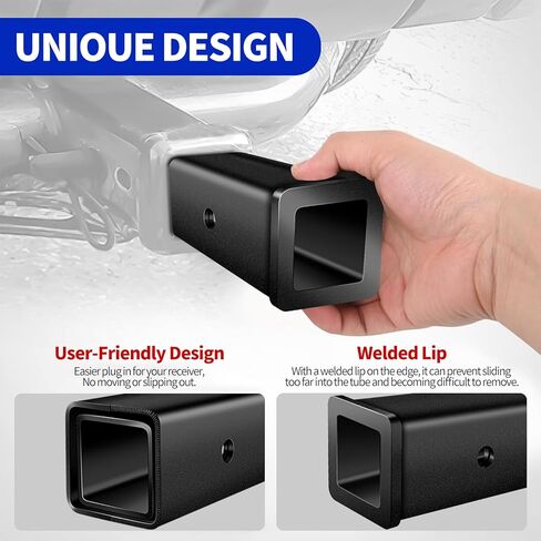 2-1/2" to 2" Inch Trailer Hitch Receiver Adapter Reducer for Dodge Ram 2500 3500 (with Lock Pin & Towing Pin), 2.5" to 2" Sleeve Convertor Accessorie for RV Truck Bike Rack Cargo Carrier in Saudi Arabia