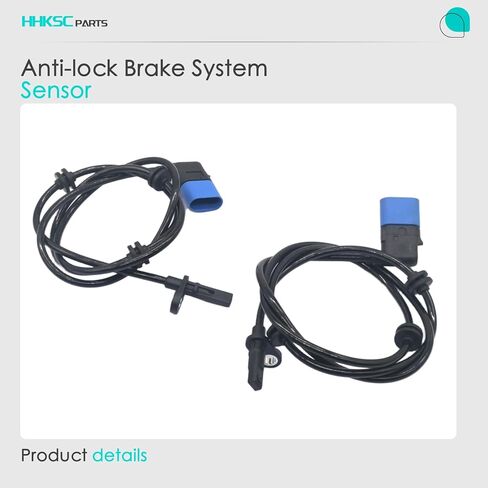 2pcs Rear Left and Right ABS Wheel Speed Sensor Compatible with Mercedes Benz B250E CLA250 CLA45 GLA250 GLA45 2465400417 2469059402 ALS3081 14 15 16 17 19 in Kuwait