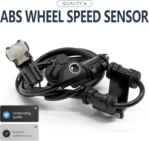 2PCS Front Left and Right Abs Wheel Speed Sensor Compatible with Hyundai Sonata 598103S900 598303S900 ALS2565 ALS2288 Electric/Gas to 04/18/2012 11 12 2011 2012 in Kuwait