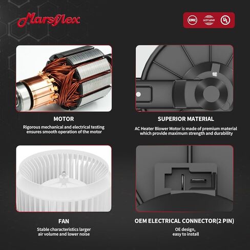 Marsflex الجبهة منفاخ المحرك 700059 ل 1995-2005 تويوتا تاكوما صدى 1996 1997 1998 1999 2000 2001 2002 2003 2004 السيارات استبدال منفاخ محرك مروحة OE: BM2727C TO3126104 8710352060 8710304030 in Kuwait