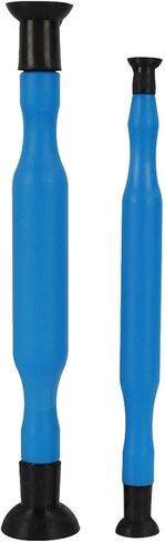 2pcs Double Ended Valve Hand Lapping Grinding Sucker Kit, Manual Grinding Stick with Sucker Cups, Hand Valve Lapping Tool for Vehicle Oil Systems Maintenance and Repair (Color:Blue) in Saudi Arabia
