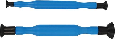 2pcs Double Ended Valve Hand Lapping Grinding Sucker Kit, Manual Grinding Stick with Sucker Cups, Hand Valve Lapping Tool for Vehicle Oil Systems Maintenance and Repair (Color:Blue) in Saudi Arabia