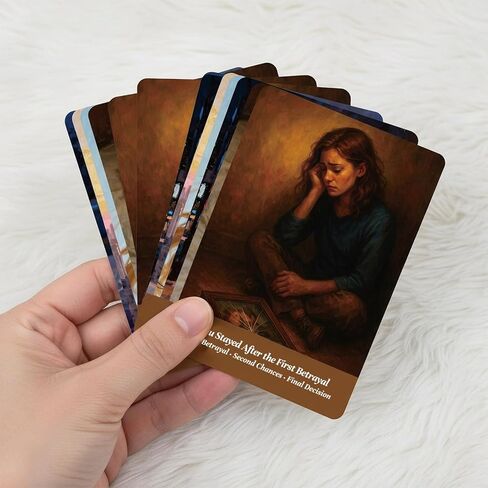 《Mind Mirror Oracle Cards》 for Beginners – 54-Card Direct Truth Deck for Love & Relationship Clarity, Emotional Healing, Shadow Work, Self-Reflection and Personal Empowerment in Saudi Arabia