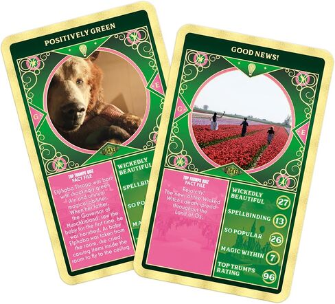 لعبة بطاقة Top Trumps Wicked - ألعاب تعليمية عائلية للأطفال والكبار لأكثر من لاعبين - ألعاب حرب الأطفال للعائلات من 6 أطفال فما فوق in Kuwait