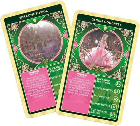 لعبة بطاقة Top Trumps Wicked - ألعاب تعليمية عائلية للأطفال والكبار لأكثر من لاعبين - ألعاب حرب الأطفال للعائلات من 6 أطفال فما فوق in Kuwait