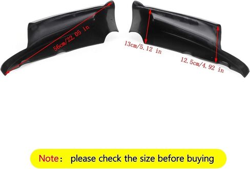 Front Bumper Lip Splitter for BMW E92 E93 E90 M3 Series Coupe Sedan 2008-2013 in Kuwait