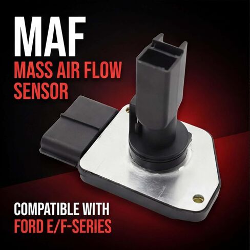 مستشعر تدفق الهواء الشامل MAF YC2F-12B579-BA متوافق مع Ford E-150 E-250 E-350 E-450 E-550 Excursion Explorer F-250 F-350 F-450 F-550 Super Duty F53 Grand Marquis Mustang يستبدل 1L2Z12B579AAA in Kuwait