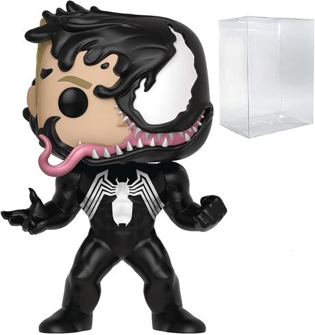 بوب مارفل: فينوم - إيدي بروك المسموم من فانكو بوب! مجسم من الفينيل (مرفق مع حافظة حماية Pop Box المتوافقة)، متعدد الألوان، 3.75 بوصة in Kuwait