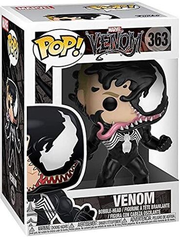 بوب مارفل: فينوم - إيدي بروك المسموم من فانكو بوب! مجسم من الفينيل (مرفق مع حافظة حماية Pop Box المتوافقة)، متعدد الألوان، 3.75 بوصة in Kuwait