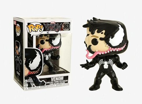 بوب مارفل: فينوم - إيدي بروك المسموم من فانكو بوب! مجسم من الفينيل (مرفق مع حافظة حماية Pop Box المتوافقة)، متعدد الألوان، 3.75 بوصة in Kuwait