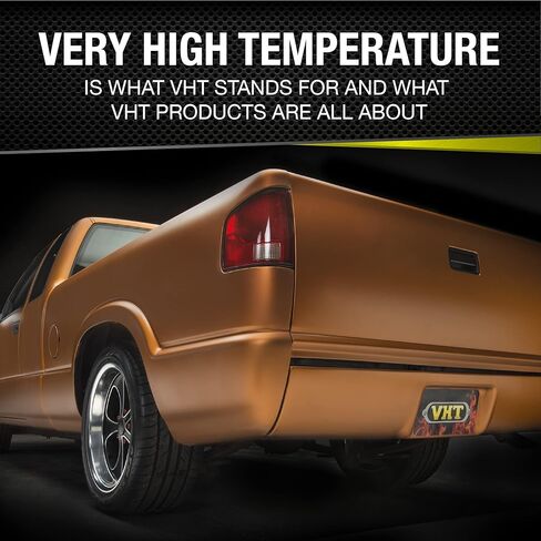 VHT SP404-6PK Engine Metallic High Heat Spray Paint – Gold Flake – 11 oz. Aerosol Can, 6-Pack in Kuwait