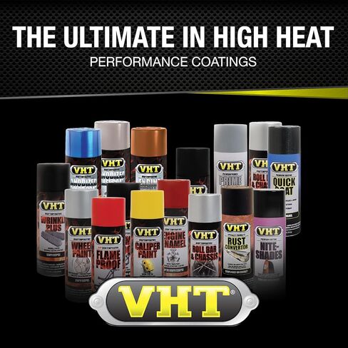 VHT SP404-6PK Engine Metallic High Heat Spray Paint – Gold Flake – 11 oz. Aerosol Can, 6-Pack in Kuwait