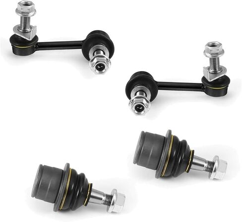 طقم تعليق Sway Bar ومفاصل كروية أمامية سفلية لنيسان 350Z 3.5L 2005-2009 Steel in Kuwait