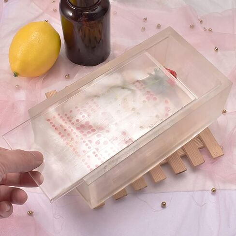 Yeahii Dominoes Box with Lid Epoxy Resin Mold Chess Tissues Napkin Storage Case Silicone Mould DIY Crafts Jewelry Holder Mold as the picture shown 2SS310782_BCY0726 in Saudi Arabia